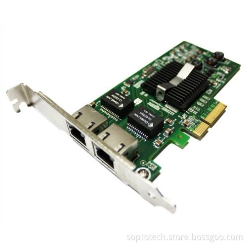 PRO/ 1000m PCI Network Cards Dual Port Server Adapter (SPNC-10002PT)